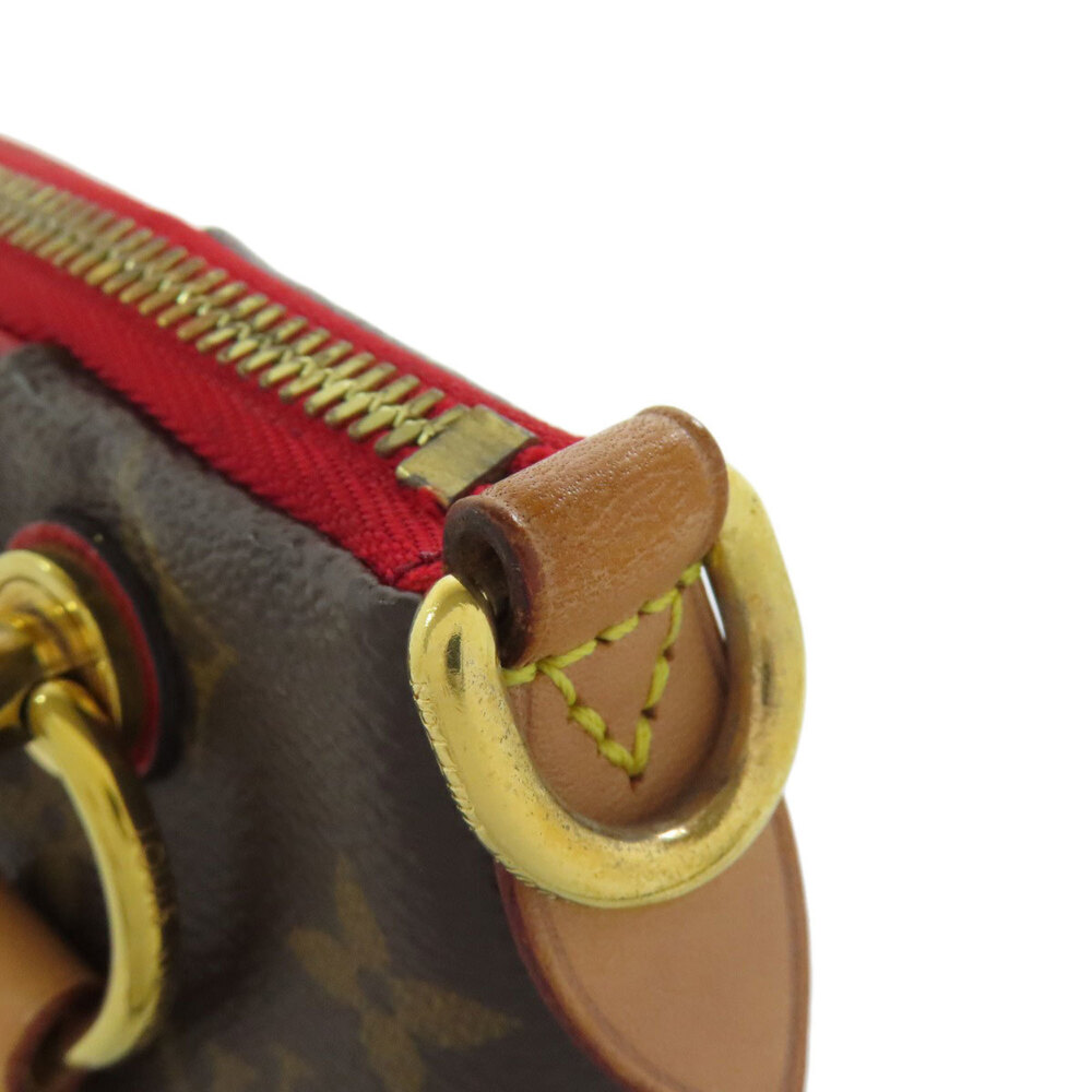 Louis Vuitton M43966 V Tote BB Handbag Monogram Canvas Women's LOUIS VUITTON - Picture 12 of 16